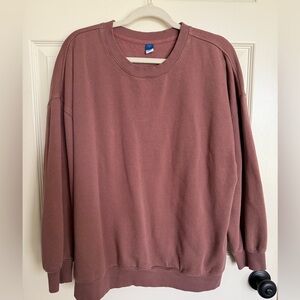 Old Navy Men's Crewneck Sweater - Warm Brown